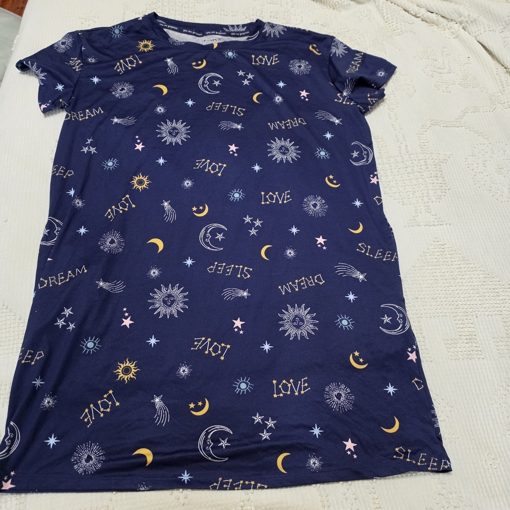 Joyspun Super Soft Cuddly Womens Nightgown Lounge Shirt‎ Size S-M